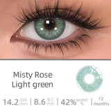 Yeknu  Love Story series Multiple colors Natural soft Contact lenses Blue Lenses Green Pupils Lens Yearly Cosmetic