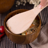 Yeknu  Japanese Sour Jujube Wood Bowl Adult and Children's Wood Bowl Kitchen Food Containers Rice Salad Noodles Bowl HouseholdTableware