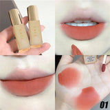 Yeknu  New Luxury Matte Liquid Lipstick Waterproof Long Lasting Velvet Sexy Red Lip Gloss Lint Tube Makeup Cosmetic Lipsticks Lipgloss