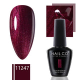 Yeknu  15ml Gel Nail Polish Semipermanente Varnishes Lacquer Esmalte Black White Color UV Lakiery Hybrydowe Vernis Gellak Polish