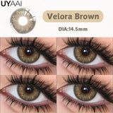 Yeknu  NEW Color Contact Lenses For Eyes Beauty Color Contact Cosmetic Beauty Natural Color Pupils Black Lens Big Eyes Green lens