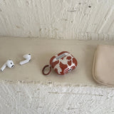 Yeknu  Brown Cow Pattern Suitable For Airpods Pro 3 Headphone Cover 4th Generation Airpods S1 2nd Generation Pro New 3rd Generation Pro