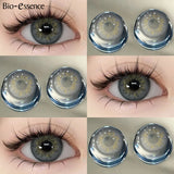 Yeknu  1 Pair Colored Contact Lenses for Eyes Natural Contact Lenses Fashion Lenses Blue Eye Lenses Green Lenses