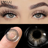 Yeknu  Natural Colored Eyes Optical Lenses Cosmetics Brown Pupils Free Delivery Green Eye Contacts Lense Gray Discount Beauty Len