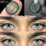 Yeknu   Color Contact Lenses NEW iD Series Beauty Green Lens Makeup Colorcon Fashion Black Eyes Lens Natural Brown Lenses For Eyes