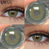 Yeknu  Color Contact Beauty OMG Series Colorcon Black Lens Big Eyes Cosmetic Green Lenses Colorcon NEW NAJIA Series Blue Pupils