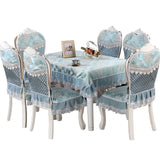 Yeknu Perlin Ornament dinner table Skirt Bench Chair Cover Restaurant Home Tablecloth Embroidery Pattern Dyed Fabric Table Cover