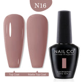 Yeknu  10ml Pearl Shell Color UV Gel Nail Polish Semi Permanent Golden Nail Art Gel Varnish Hybrid Nail Gel Polish Manicure Base