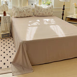 Yeknu  Ins Pastoral style Flowers Bedding Sets New Twin Queen Size Duvet Cover Flat Sheet Pillowcase Princess Girl Bed Linen
