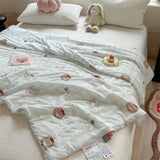 Yeknu  new cool summer cool summer cold summer quilt ice silk air conditioner quilt adult single double cool silk thin quilt