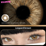 Yeknu  Natural Brown Big Eyes Color Contact Lenses for Eyes Blue Beauty Natural Pupils Style Lens Contacts Fast Shipping Yearly