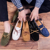 Yeknu   Men Casual Shoes Luxury Brand comfortable Slip on Formal Loafers Men Moccasins Italian Soft Male Driving Shoes
