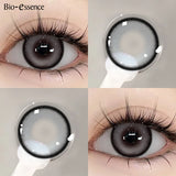 Yeknu  New 1 Pair Colored Contact Lenses with Prescription Myopia Lenses Degree Colored Pupils Year Disponible