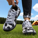Yeknu  Zero Drop Wide Barefoot Shoes for Men Outdoor  Breathable  Large Running Sneakers Trendy  Mesh Casual Walking Shoes Hot Selling