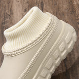 Yeknu  New Cotton Slippers for Man Winter Warm Home Cotton Shoes Waterproof Garden Shoes Indoor Slip on Man Slippers pantuflas hombre