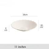 Yeknu  Ceramics Exquisite and Beautiful Plates Hotel Tableware That Is Particularly Attractive High-end Western Style Plates