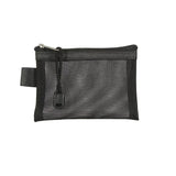 Yeknu  Zipper Credit Card ID Bag Lipstick Pouch Data Line Key Earphone Organizer Mini Clear Nylon Mesh Zipper Coin Purse Cute Wallet