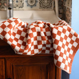 Yeknu  Color Matching Pure Cotton Towels Yarn-dyed Face Soft Towel Class Long-staple  Absorbent Bath Towel  Kids Towel