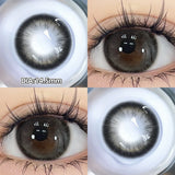 Yeknu  Glaze Series Contact Lenses for Eyes Color Beauty Pupils Natural Eye Lenses for Myopia 2pcs Brown Green Blue Makeup Lens