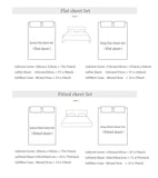 Yeknu  Vintage Floral Embroidery Cotton Linen Blend Bedding Set Ruffle Lace Edge Duvet Cover Flat Bed Sheet Pillowcases 4Pcs