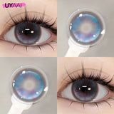 Yeknu  Cosplay Contact Lenses Cosmetic Colored Pupils Hallowen Contacts Beauty Women Makeup Blue Lens Eye Contact Cosplay Pupils