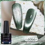 Yeknu  Transparent Cat Eye Gel Nail Polish 10ml UV Nail Art Semi Permanent Lakiery Hybrydowe Magnet SPAR Lacquer Gel Vernis Soak