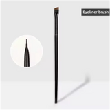 Yeknu  New 2 pieces eyebrow contour brush eyebrow eyeliner brush portable small angle eyebrow brush female makeup tool