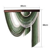 Yeknu  80x88cm Handmade Wall Hanging Decor Luxury Artistic Tapestry for Living Room Sofa Bedroom Bede Wall Carpet Home Decor