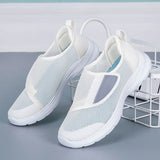 Yeknu  Large size Velcro elderly shoes wide feet thick instep men's and women's autumn sports middle-aged elderly soft-soled walking