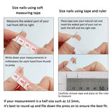Yeknu  10pcs Cat Eye Handmade Press on Nails Short Square Gel False Nails with Glue Cute Rabbit Heart Stick on Nail Dreamy Fake Nails