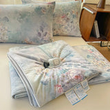 Yeknu  new class A cool silk summer quilt air conditioner quilt summer cool quilt machine washable single double summer thin