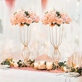 Yeknu  2/10 23.6in High Vases, Wedding Centerpiece Display, Anniversary, Home Decoration, Halloween Christmas Decoration