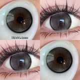 Yeknu  Daily Disposable 10PCS Colored Contact Lenses for Eyes Myopia Lens Beauty Pupils Eye Lenses Fashion Blue Purple Lenses