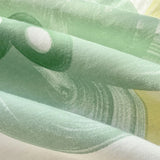 Yeknu  New Cotton Printed Bedding Set Sweet Cozy Sleep Naked Fitted Sheet Sets Single Double Queen Textile Supplies for Adults