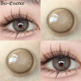 Yeknu  1 Pair Korean Lenses Colored Contact Lenses with Degree Myopia Lenses High Quality Lenses 25 Degree Intervals