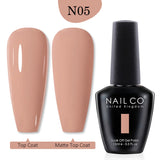 Yeknu  10ml Pearl Shell Color UV Gel Nail Polish Semi Permanent Golden Nail Art Gel Varnish Hybrid Nail Gel Polish Manicure Base