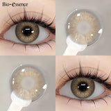 Yeknu  Color Contact Lenses ID Series Green Lense Beauty Pupils Cosmetic Makeup Blue Eyes Lens Colored Pupils Gray Natural