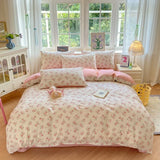 Yeknu  Floral Printed Duvet Cover 1Piece- 100% Cotton Luxury Bedding, Pre-Washed for Softness, for Bedroom Decor - Zipper Closure