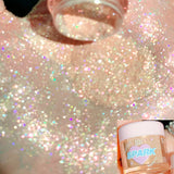 Yeknu  Dream Glitter Highlighter Powder Eyeshadow Makeup Face Brightening Pearl Three-dimensional Highlighter Powder Shimmer Cosmetics