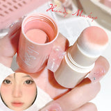Yeknu  Cloud Soft Matte Blush Stick for a vibrant, brightening, natural bare makeup look, enhancing flawless skin tone