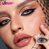 Yeknu  Cosplay Contact Lenses Wholesales Cheap Cosmetic Lenses 10/20/30/50 Pairs Cosplay Lenses White lenses Halloween Black Lens