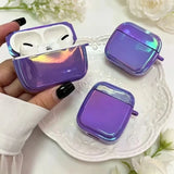 Yeknu  Minimalist solid color headphone case protective case, suitable for smooth hard shell protective film