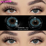 Yeknu  1 Pair Color Contact Lenses for Eyes Korean Brown Natural Big Eye Lenses Gray Eye Contact Green Color Lens