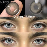 Yeknu   Color Contact Lenses NEW iD Series Beauty Green Lens Makeup Colorcon Fashion Black Eyes Lens Natural Brown Lenses For Eyes