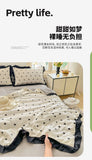 Yeknu 2025 new skin-friendly washed cotton summer quilt printing air conditioner quilt summer cool quilt machine wash single double