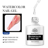 Yeknu  10ml Gold Glitter Gel Nail Polish Crystal Semi Permanent Soak Off UV Gel Varnish Nail Art Manicure Base Top Coat