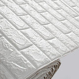 Yeknu  70cmx10m Self-adhesive Wallpaper Decoration Antique Foam Brick Wallpaper Living Room Bedroom Waterproof 3D Wall Sticker