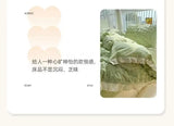 Yeknu Korean Princess  Bedding Set Duvet Cover Ins Style Wash Cotton Solid Color Summer Soft Bed Sheet Set Comforter Set Quilt Cover