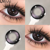Yeknu  Contact lenses Makeup Color Contacts Lens Colorcon Water Light Cosmetics Blue Eyes Lens Beauty Green Pupils Fashion Eyes
