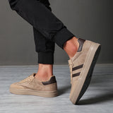 Yeknu  New Vulcanize Shoes Men Breathable Leisure Shoes For Men Lightweight Flat Casual Canvas Sneaker Men zapatos